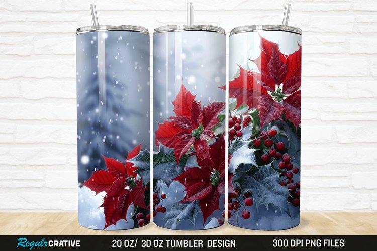 Christmas Tumbler Wrap