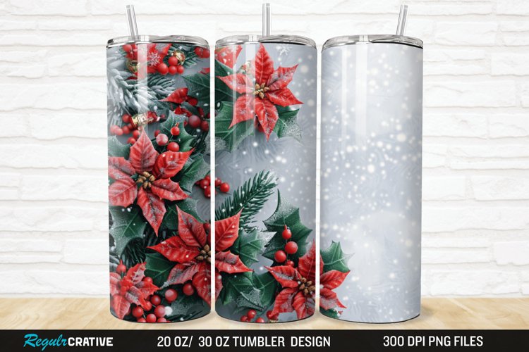 Christmas Tumbler Wrap Image 2