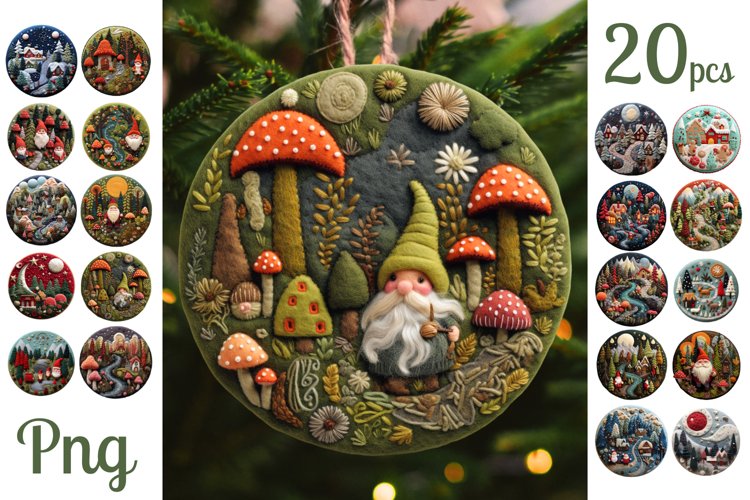 Christmas Gnomes Png Image 18