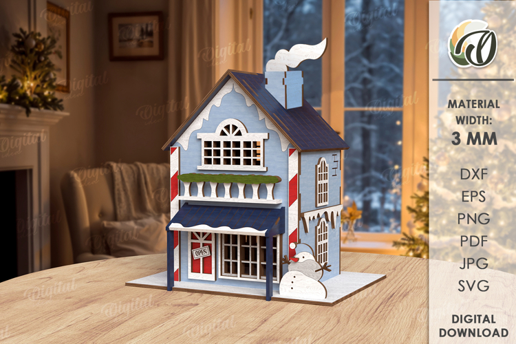 3D Christmas SVG Image 20