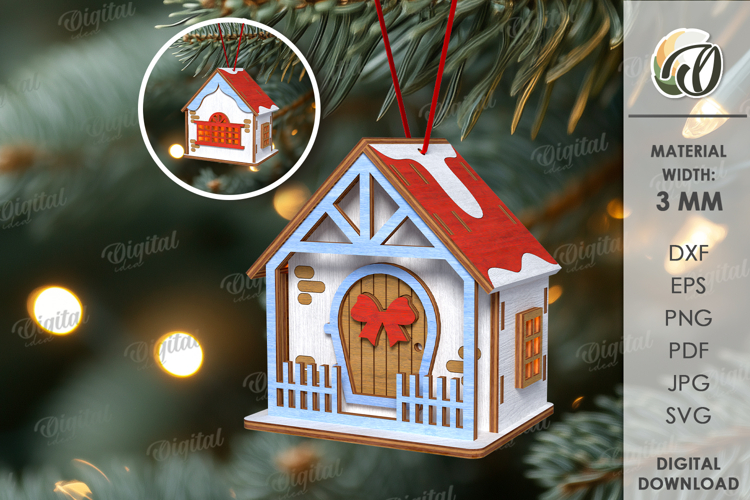 3D Christmas SVG Image 8