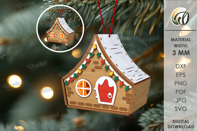 3D Christmas SVG Image 7