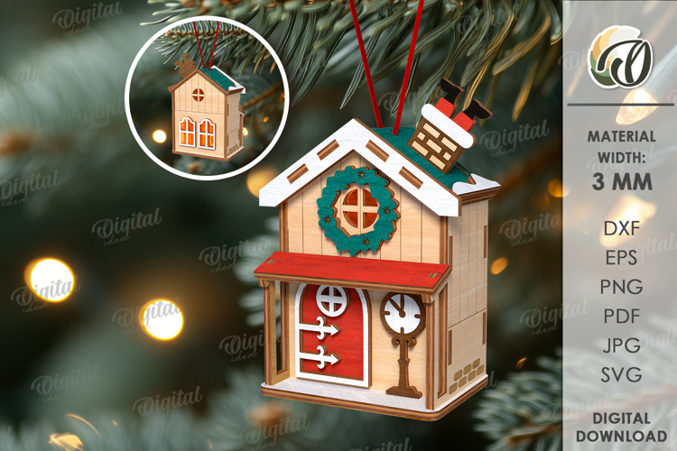 3D Christmas SVG Image 6