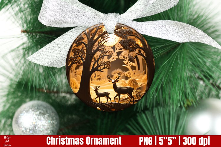 Christmas Ornament Clipart Image 15