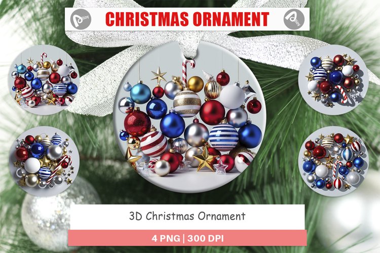 Christmas Ornaments 3D Christmas Ornament