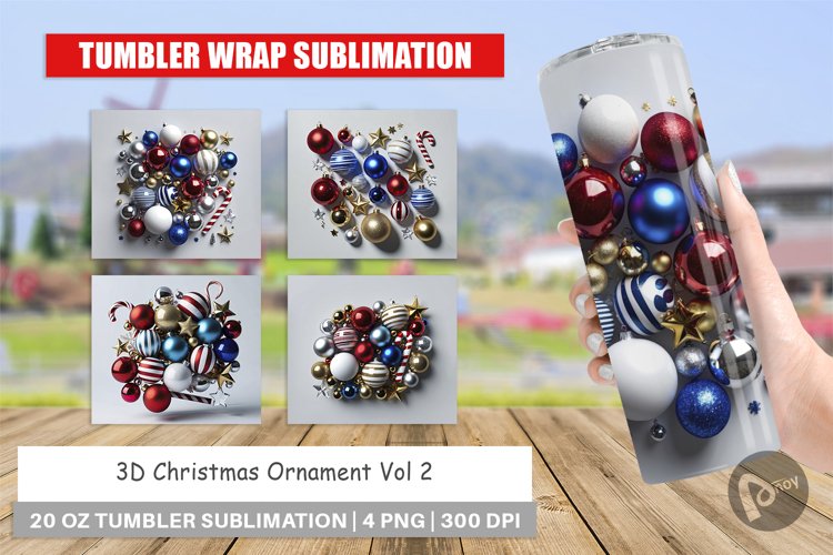 Christmas Tumbler Wrap Image 13