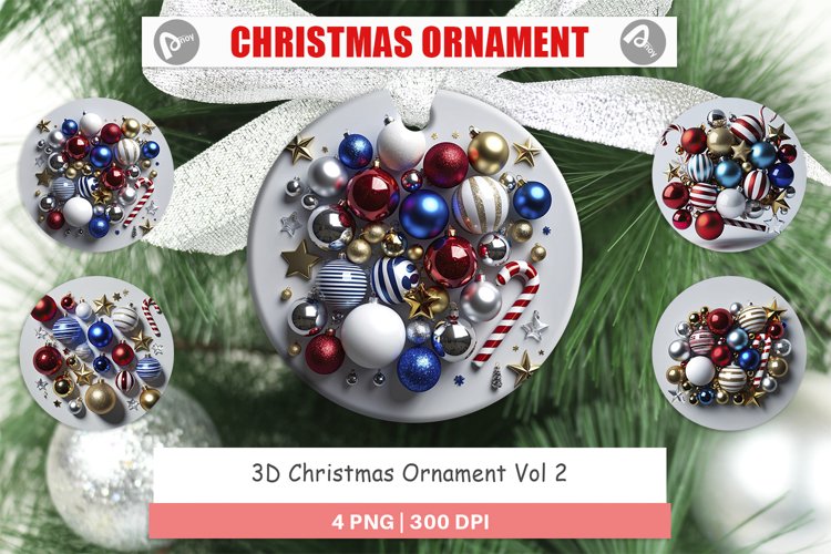 Christmas Ornaments 3D Christmas Ornament
