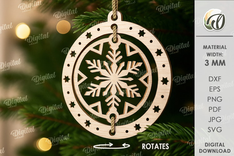 3D Christmas SVG Image 23