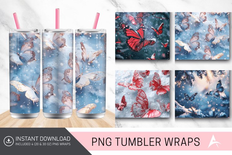 Christmas Tumbler Wrap Image 9