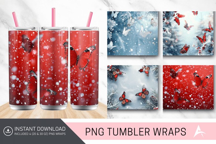 Christmas Tumbler Wrap Image 14