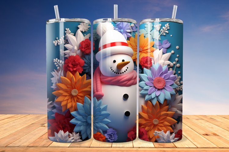 Cute Snowman Clipart Image 24