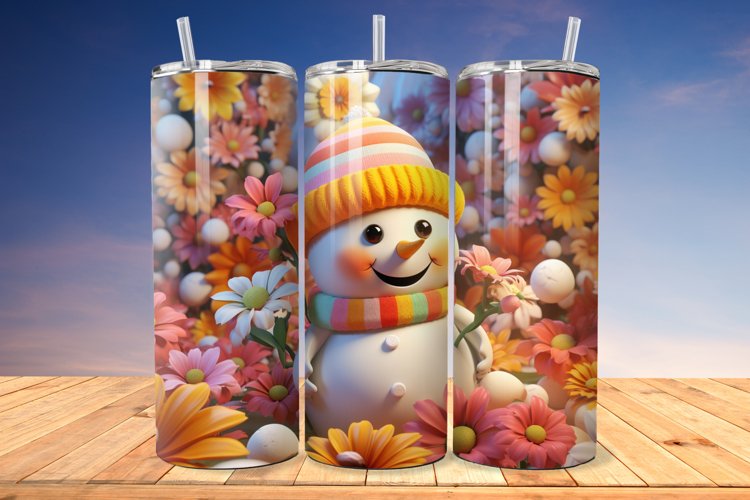 Cute Snowman Clipart Image 23