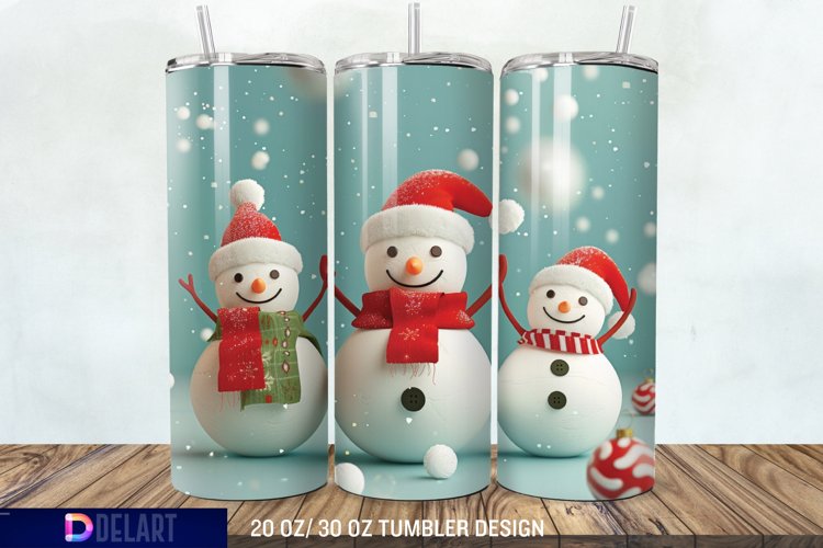 Christmas Tumbler Wrap Image 12
