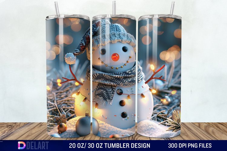 Christmas Tumbler Wrap Image 14