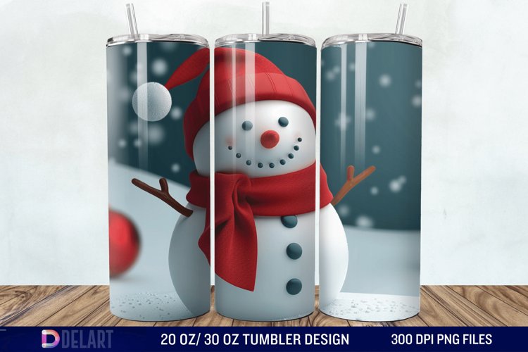 Christmas Tumbler Wrap Image 9