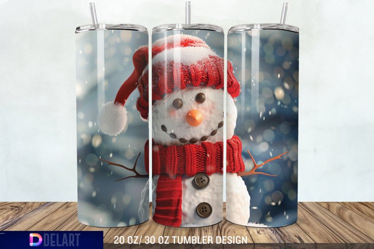 Christmas Tumbler Wrap Image 11