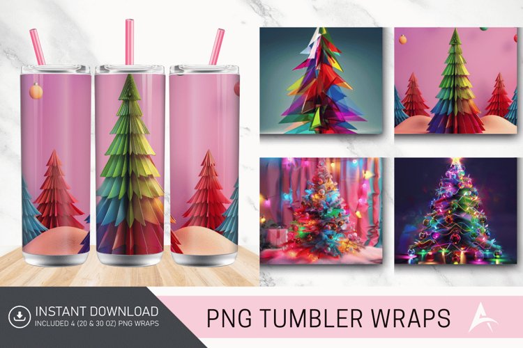 Christmas Tumbler Wrap Image 12