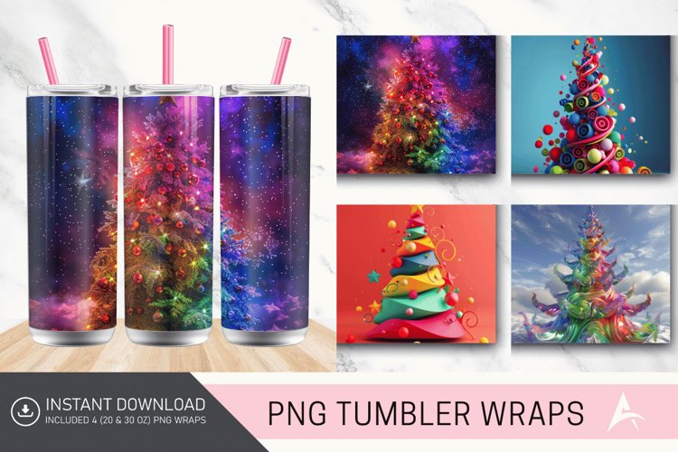 Christmas Tumbler Wrap Image 10