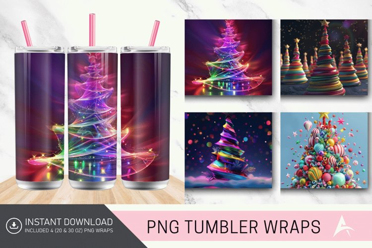 Christmas Tumbler Wrap Image 13
