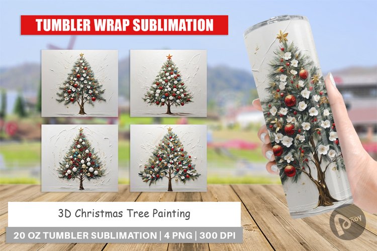 Christmas Tumbler Wrap Image 21