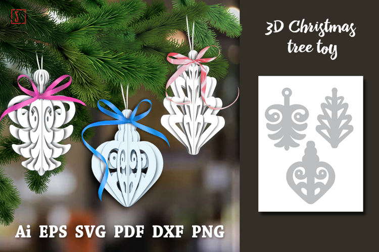 3d Christmas tree toys/DIY crafts