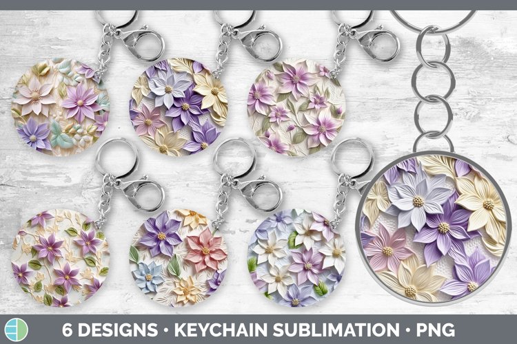 Keychain Sublimation Designs Image 15