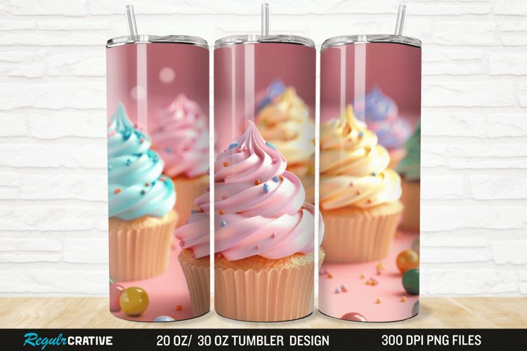 Cupcake Illustration Image 3