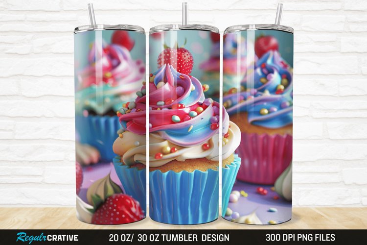 Cupcake Illustration Image 4