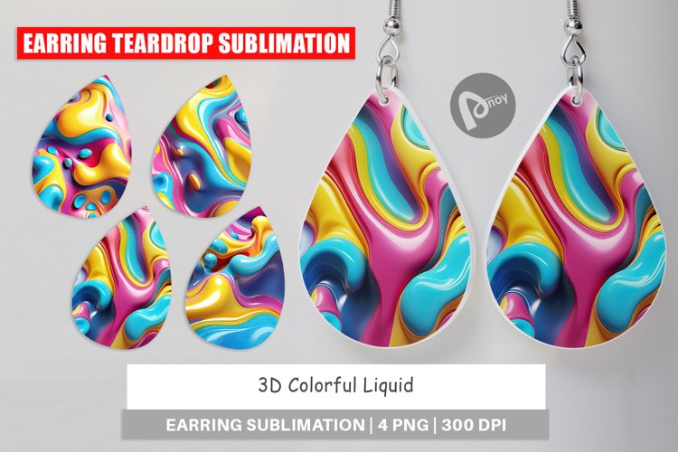 Sublimation Earring Designs Image 14