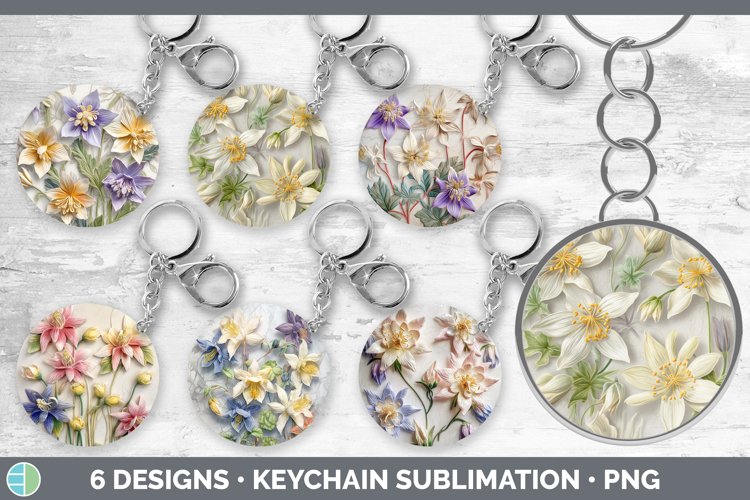 Keychain Sublimation Designs Image 22