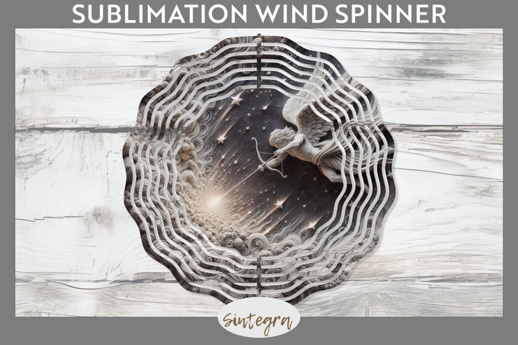 3D Cupid v6 Wind Spinner Sublimation