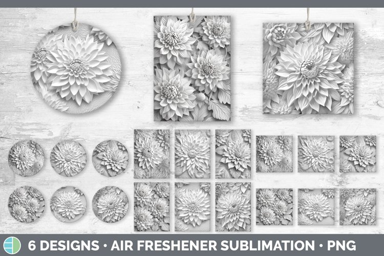 Bundle of six 3D Air Freshener designs.