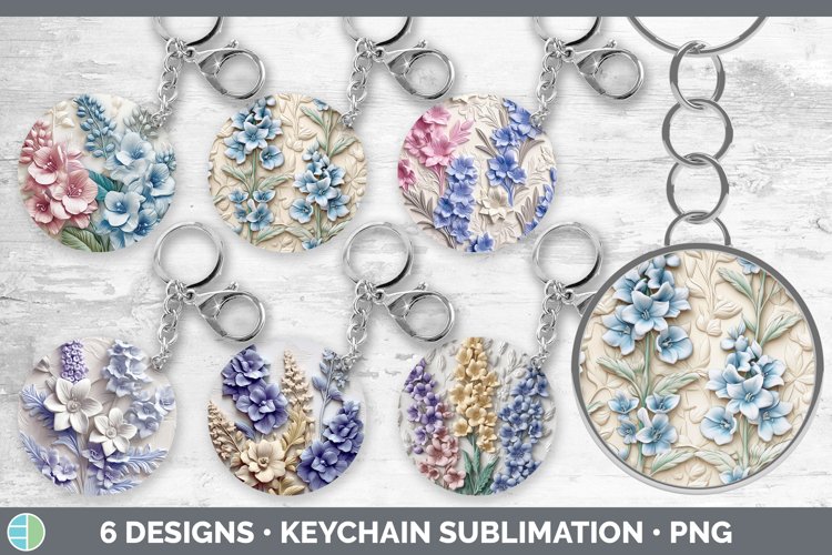 Keychain Sublimation Designs Image 8