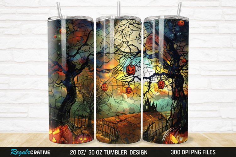 Halloween Tumbler Wrap Image 6