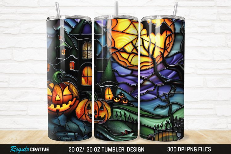 Halloween Tumbler Wrap Image 3