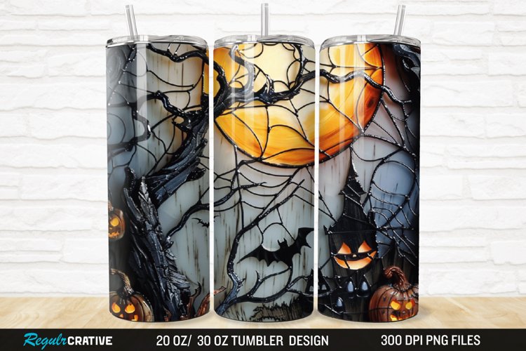 Halloween Tumbler Wrap Image 21