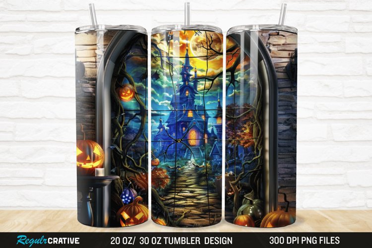 Halloween Tumbler Wrap Image 2