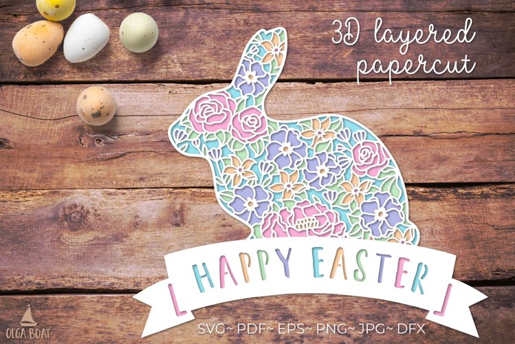 Easter Bunny SVG Image 8