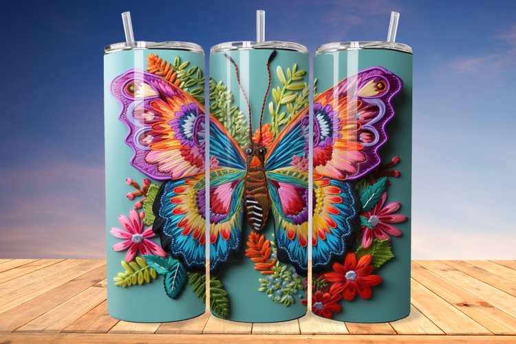 20 Oz Sublimation Tumbler Wrap Image 13