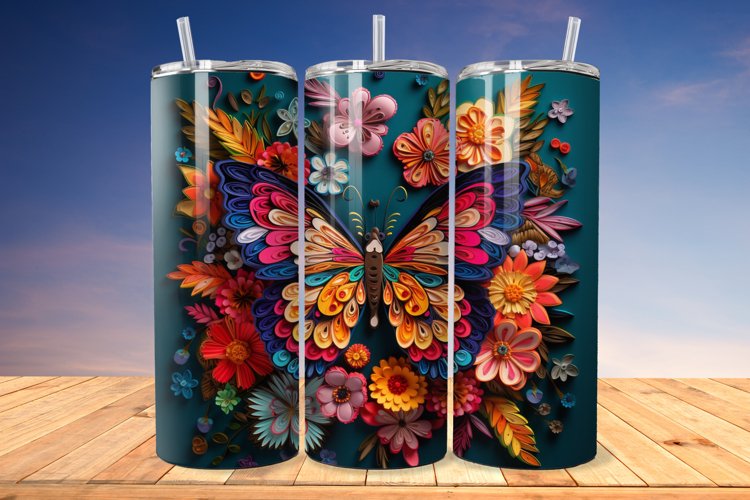 20 Oz Sublimation Tumbler Wrap Image 12