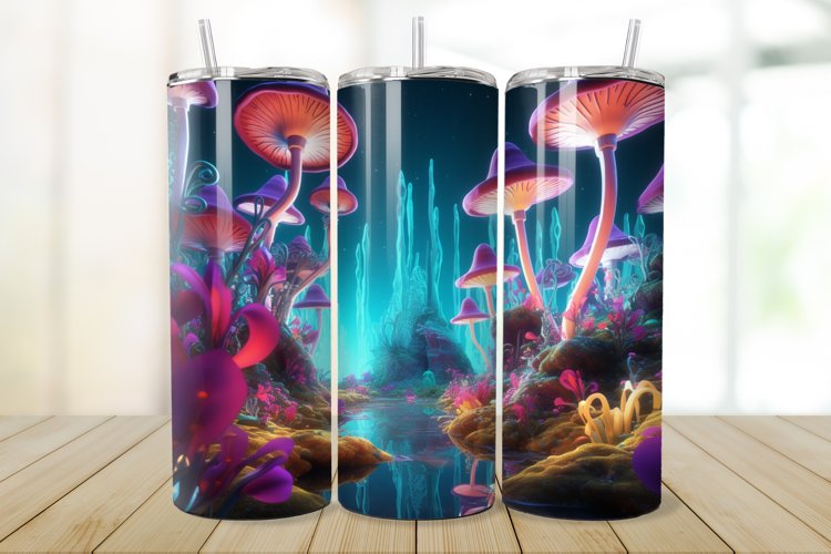 3D Enchanted World 20oz/30oz Skinny Tumbler example image 1