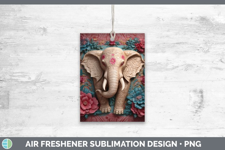 Gorgeous3D Exotic Animals Air Freshener design.