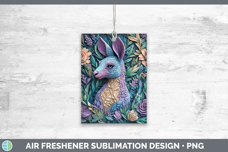 Gorgeous3D Exotic Animals Air Freshener design.