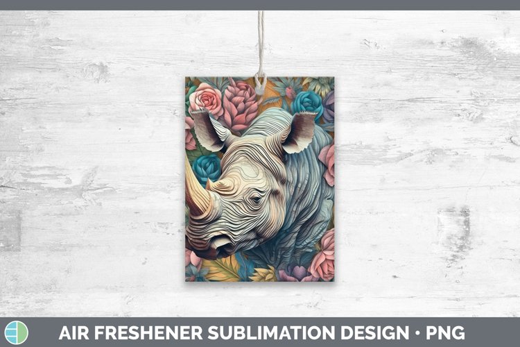 Gorgeous3D Exotic Animals Air Freshener design.