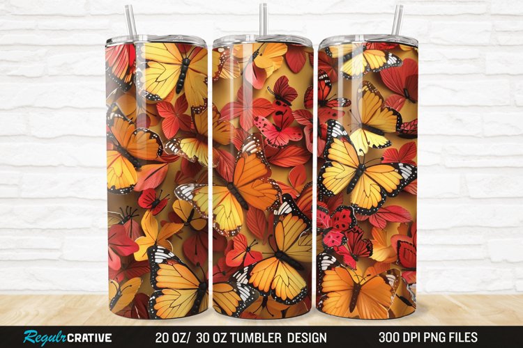 Fall Tumbler Wrap Image 5