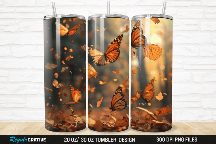Fall Tumbler Wrap Image 4