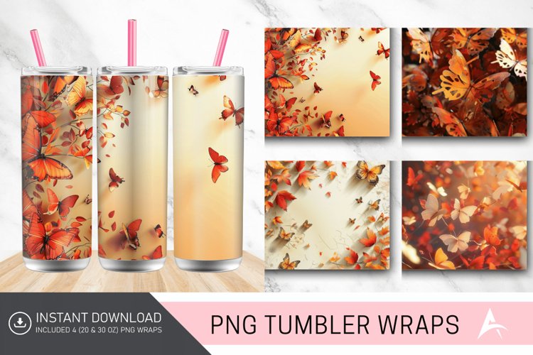 Fall Tumbler Wrap Image 16