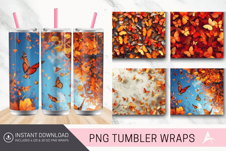 Fall Tumbler Wrap Image 18