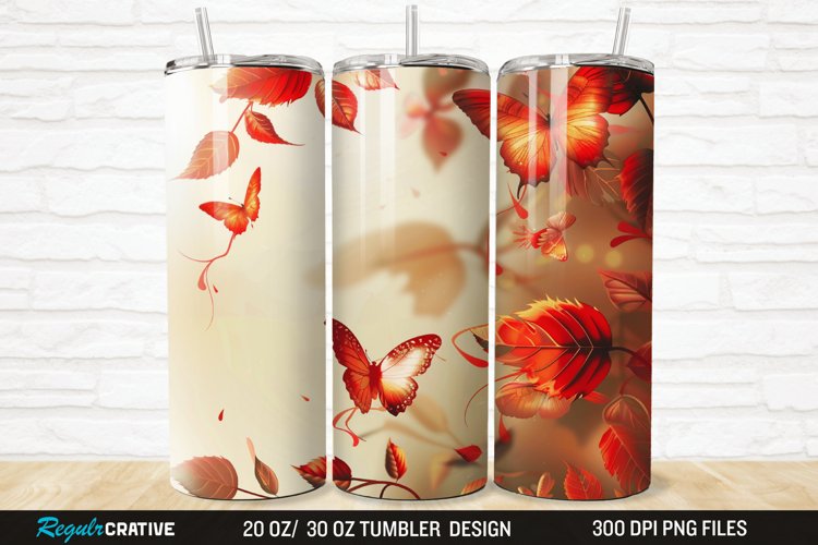 Fall Tumbler Wrap Image 20