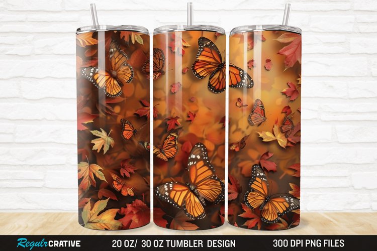 Fall Tumbler Wrap Image 11